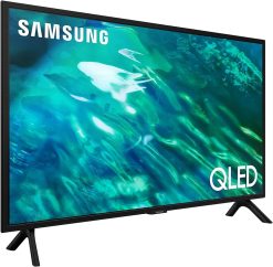SAMSUNG TV QE32Q50AEUXZT QLED Full HD, Smart TV 32" Quantum HDR, 100% Volumen Color, OTS Lite, Slim Design, Integrado con Bixby y Alexa Compatible con Google Assistant, Black 2023