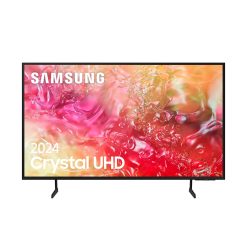 Samsung TV Crystal UHD 2024 50DU7105 Smart TV de 50" Crystal UHD con Colores Puros con PurColor, el Mejor Smart TV, Todos los Altavoces a la Vez con Q-Symphony y controla tu casa con SmartThings